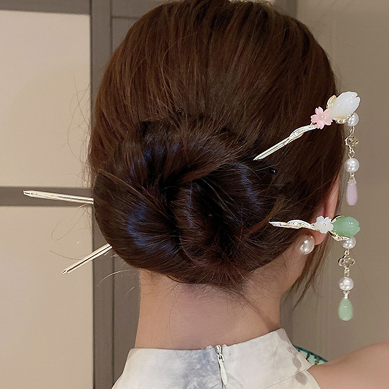 Pearl Hair Pin - Wsuwka do włosów w stylu vintage