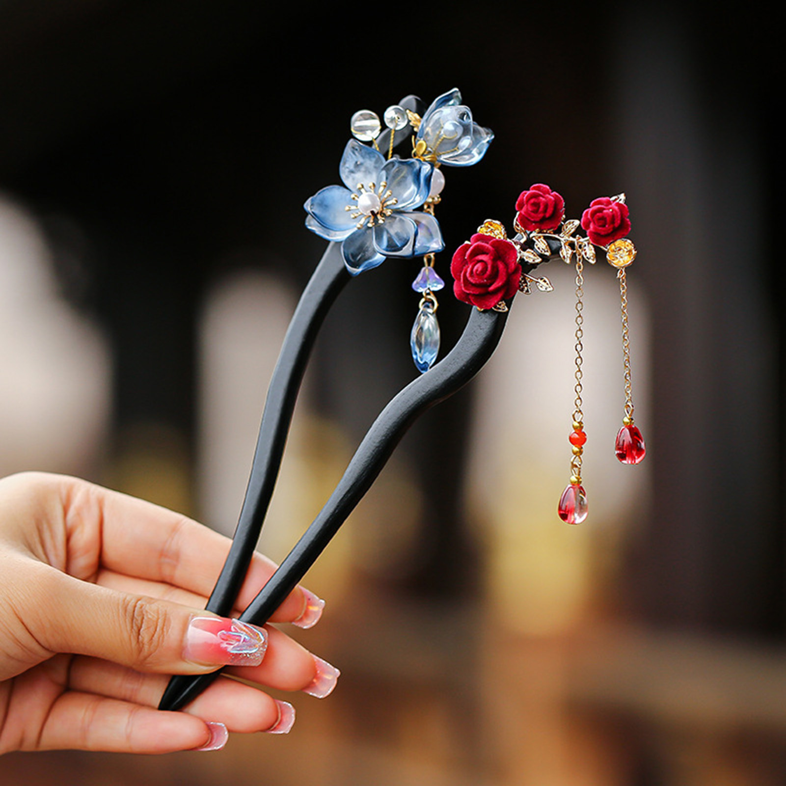 Pearl Hair Pin - Chińska spinka do włosów w stylu