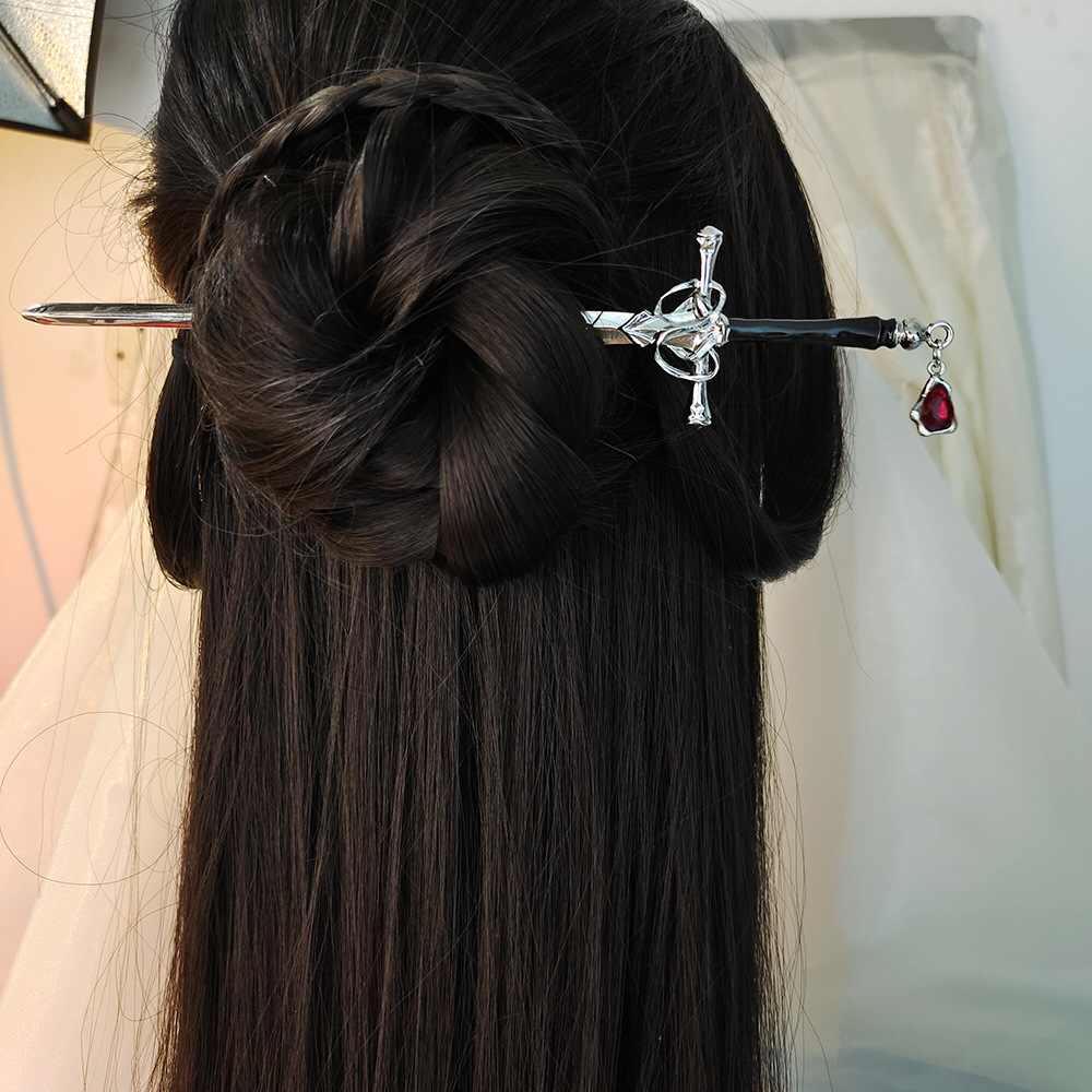 Pearl Hair Pin - Chiński szpikulec do włosów w kształcie