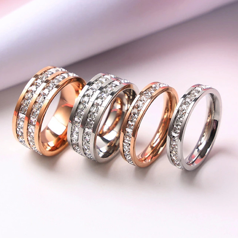 Wrap Ring Gold - Luksusowy pierścionek ze stali nierdzewnej w