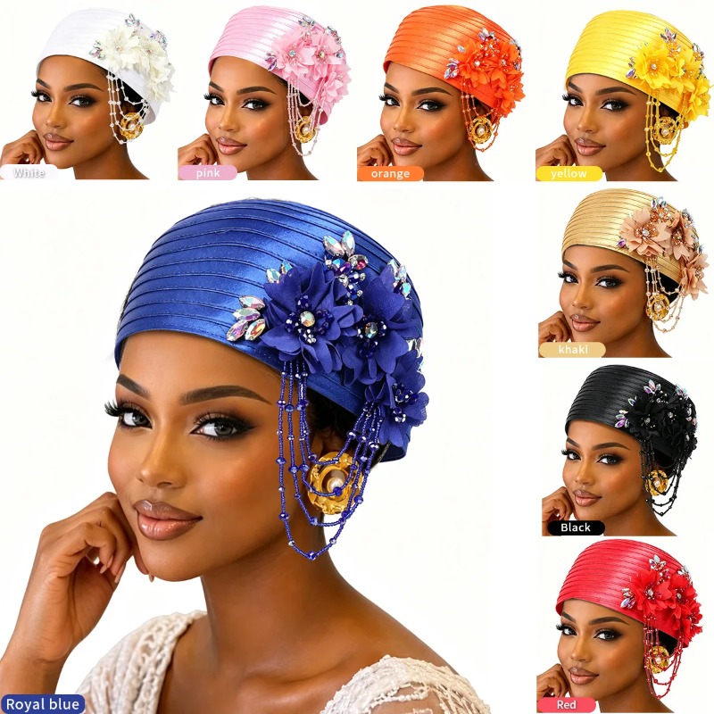 Women'S African Accessories - Afrykański turban dla kobiet, opaska na