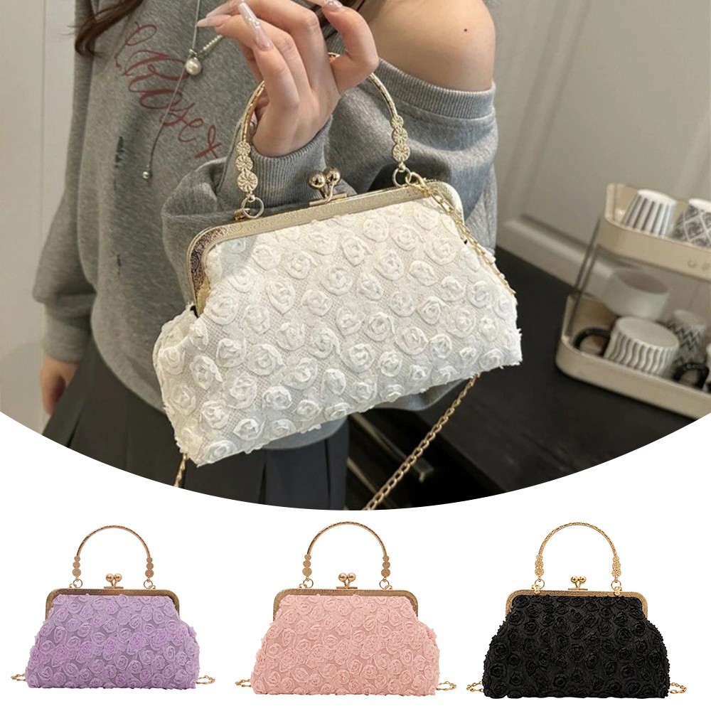 Women'S Accessories Purse - Luksusowa torebka na ramię z klipsem,