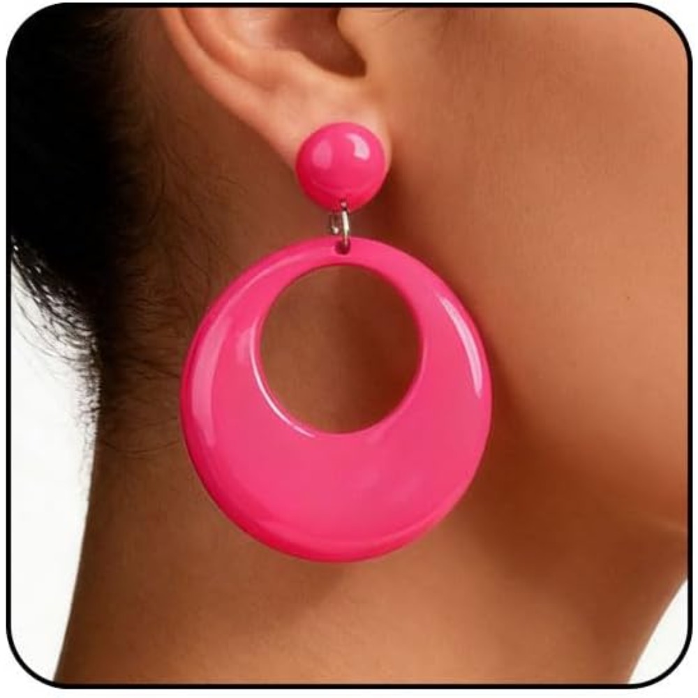Kolczyki damskie lata 60. 70.  – Women'S Accessories In The 60S recenzja i cena