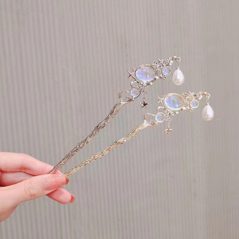 Spinka do włosów z kamieniem k – Pearl Hair Pin recenzja i cena