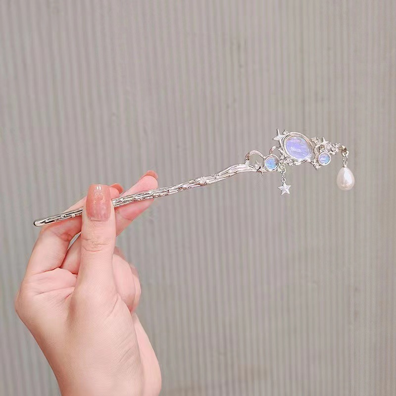 Spinka do włosów z kamieniem k – Pearl Hair Pin recenzja i cena