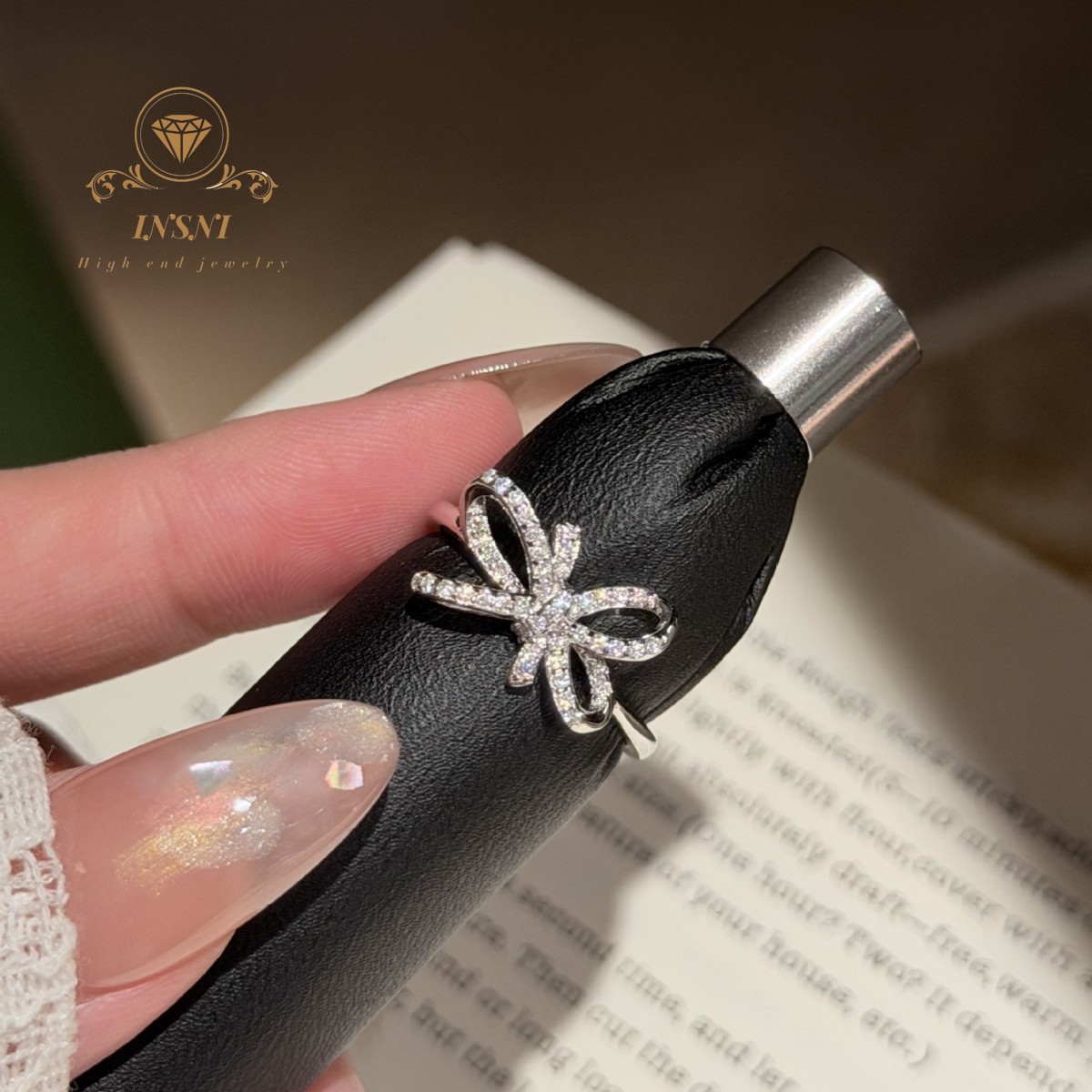 Srebrny Pierścionek z Kokardą, – Women'S Affordable Accessories recenzja i cena