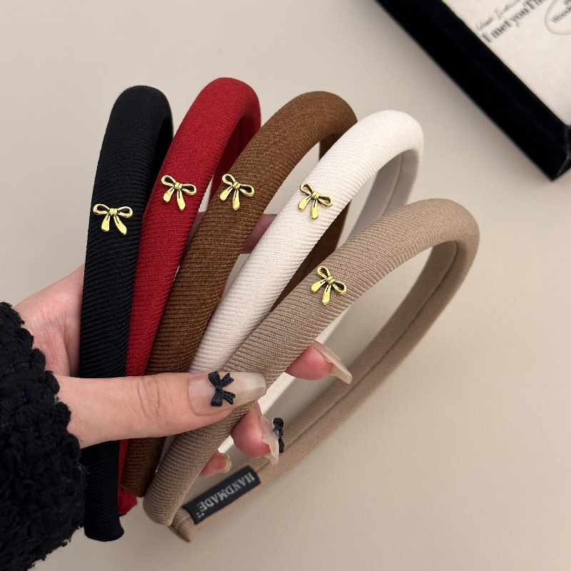 Złote opaski do włosów z kokar – Wrap Ring Gold recenzja i cena