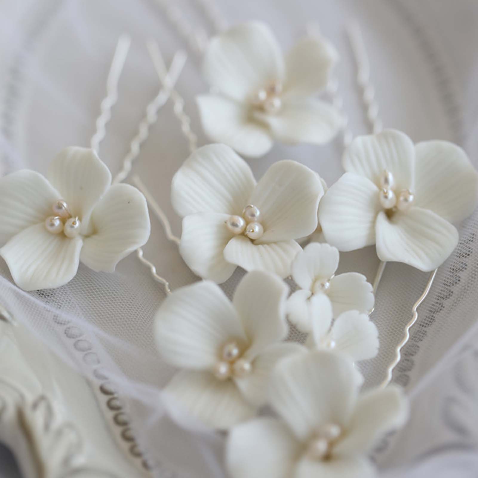 Wsuwki do włosów damskie, kwia – Pearl Hair Pin recenzja i cena