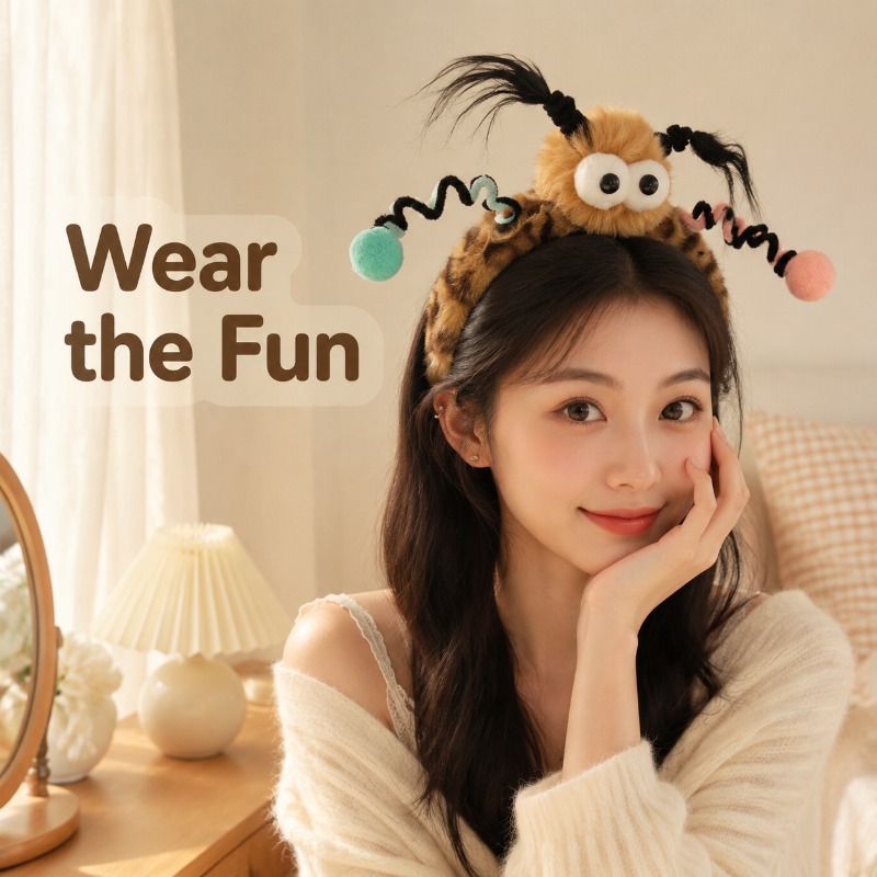 Urocza Puszysta Opaska do Włos – Women Accessories Photos recenzja i cena
