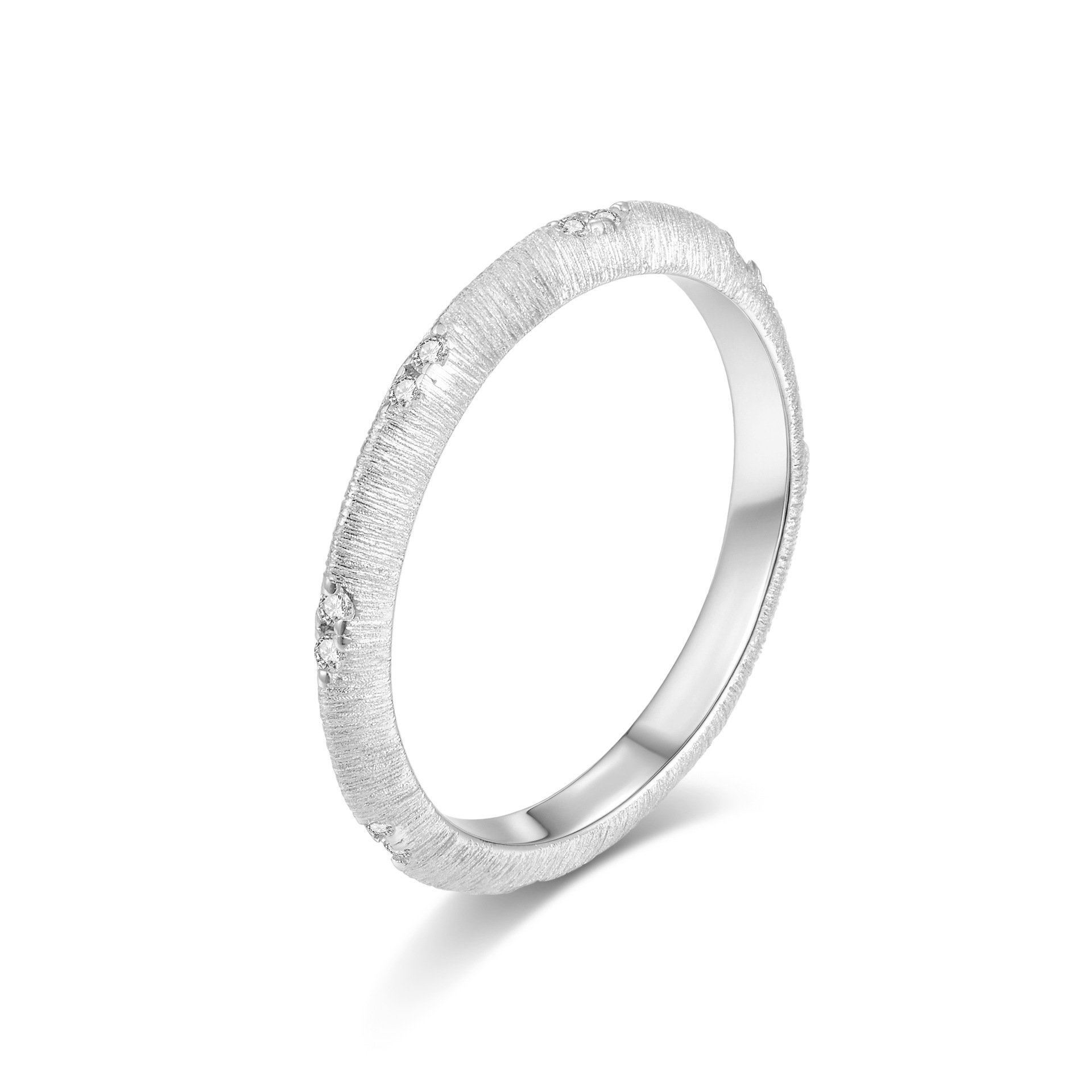 Pierścionek z moissanitem, wyk – Women'S Affordable Accessories recenzja i cena