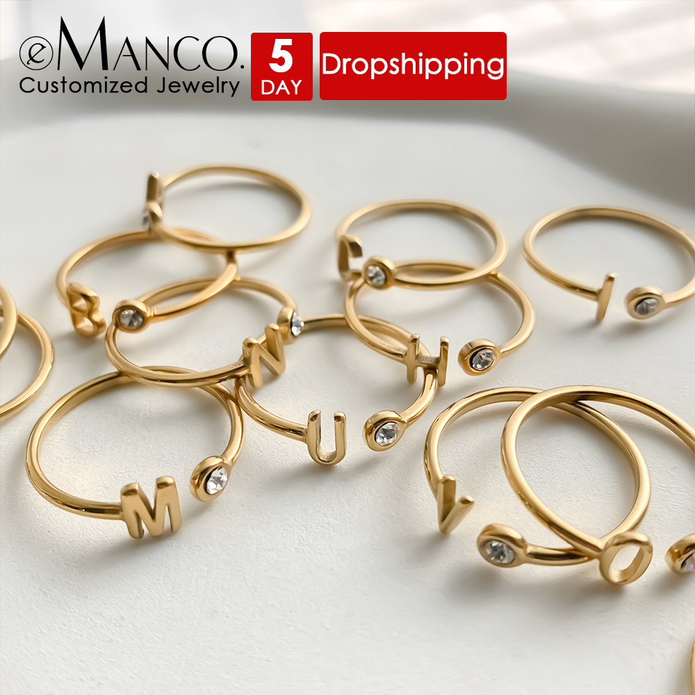 EMANCO Pierścionki z otwartym  – Wrap Ring Gold recenzja i cena