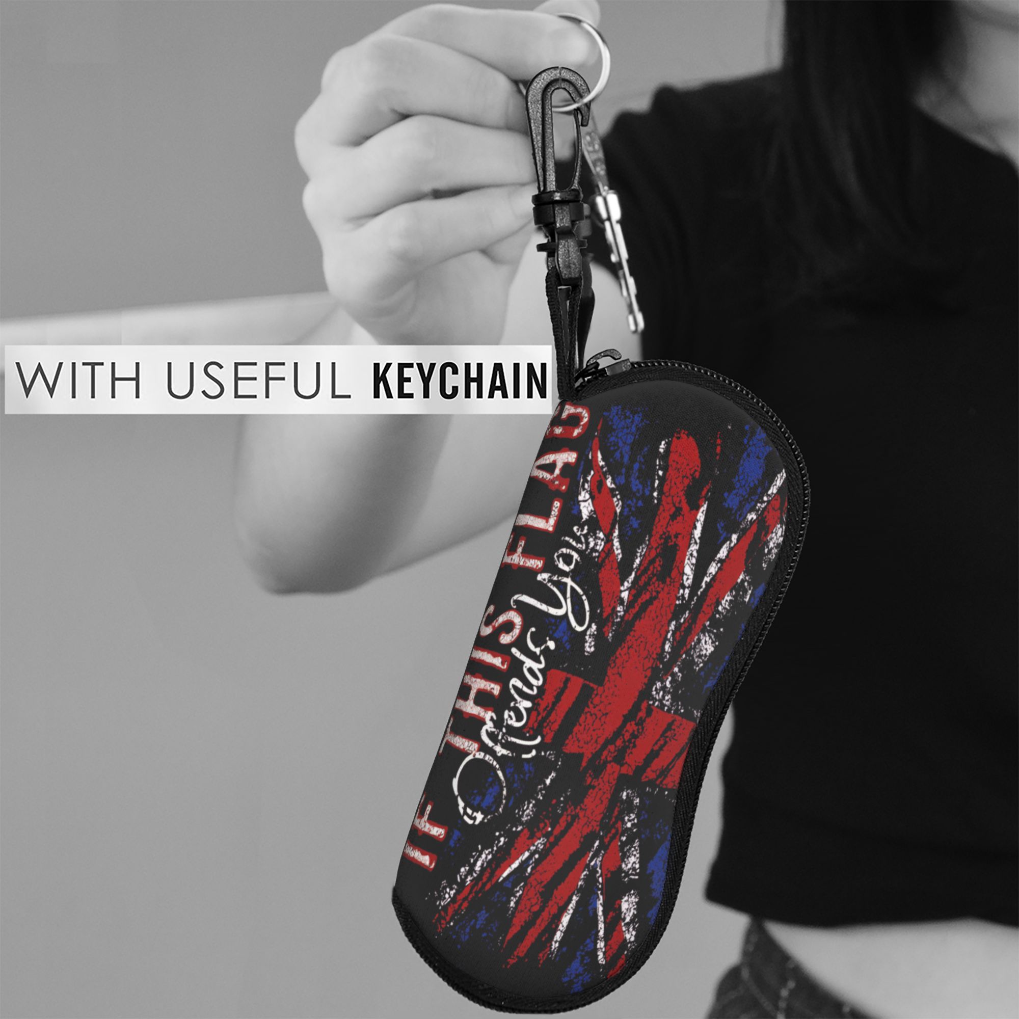 Etui na okulary z motywem bryt – Women'S Accessories Uk recenzja i cena