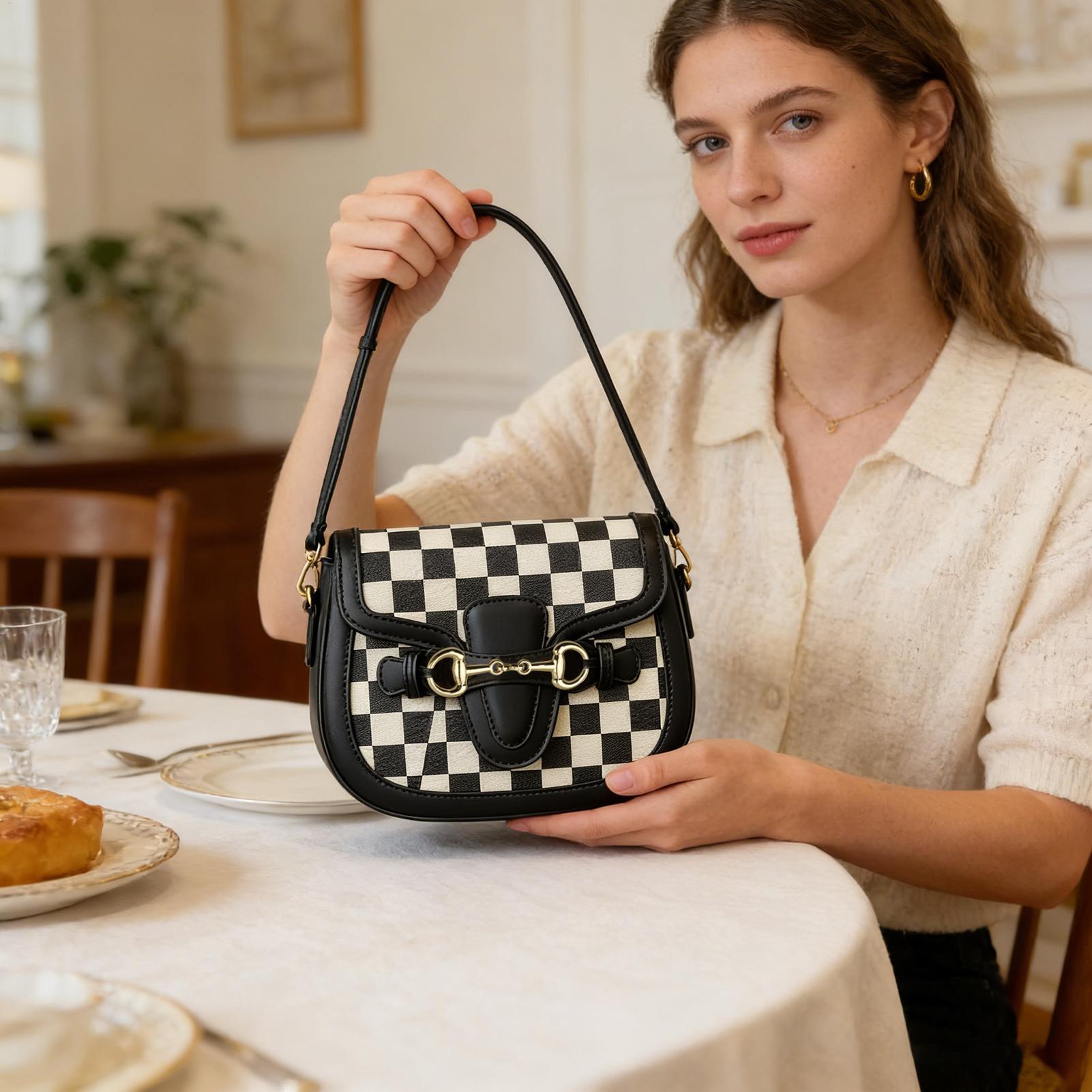 Podwójne D-ringi, kółka zacisk – Women'S Accessories Purse recenzja i cena
